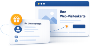 E-Mail Bonus Web-Visitenkarte